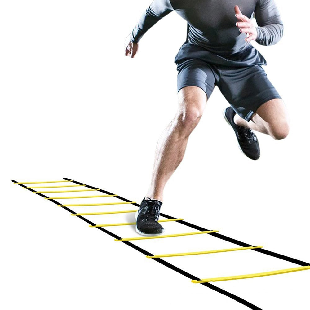 High Quality Nylon Adjustable Agility Training Ladders