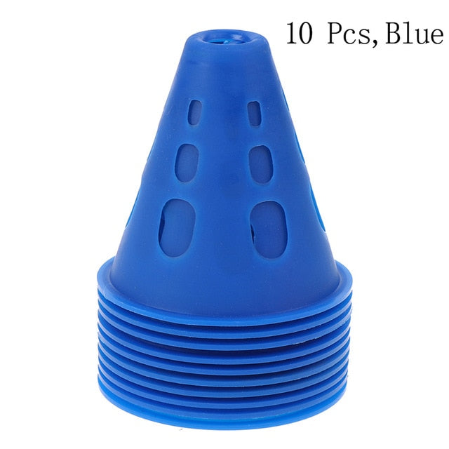 High Quality Football/Soccer Field Marker Cones  10 Piece set