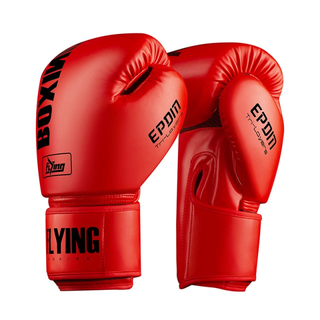 Pure Leather Boxing Training & Match Gloves