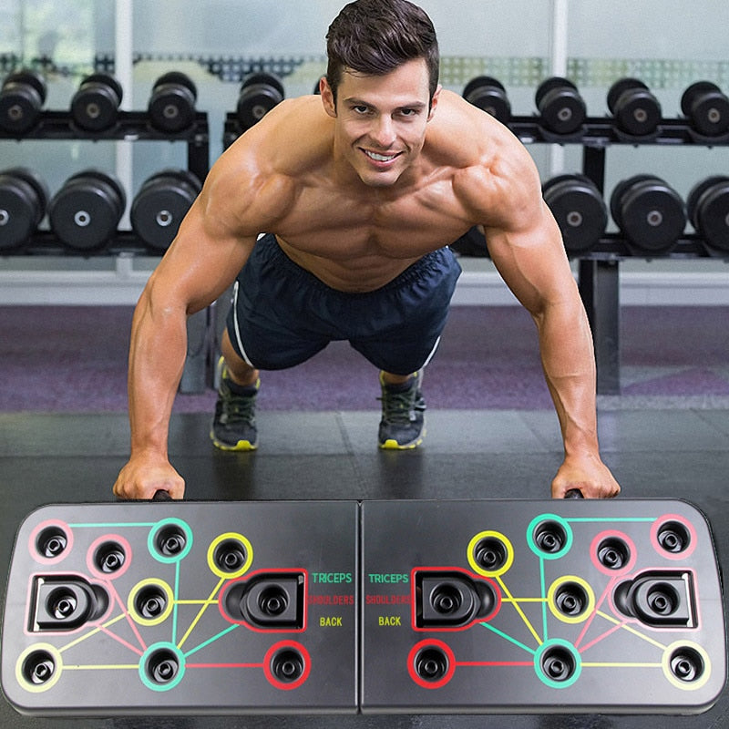 9 in 1 Push Up Rack Board Exerciser