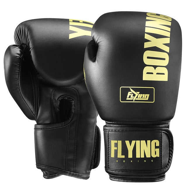 Pure Leather Boxing Training & Match Gloves