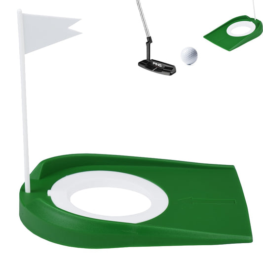Golf Putting Trainer with Hole Flag