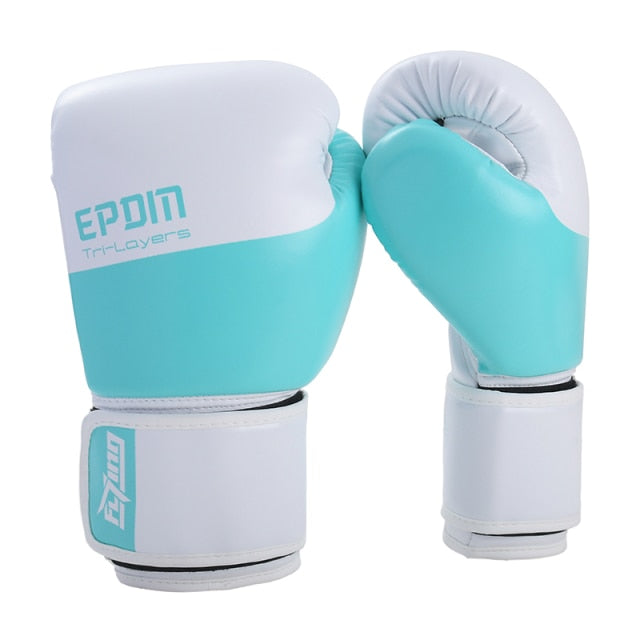 Pure Leather Boxing Training & Match Gloves