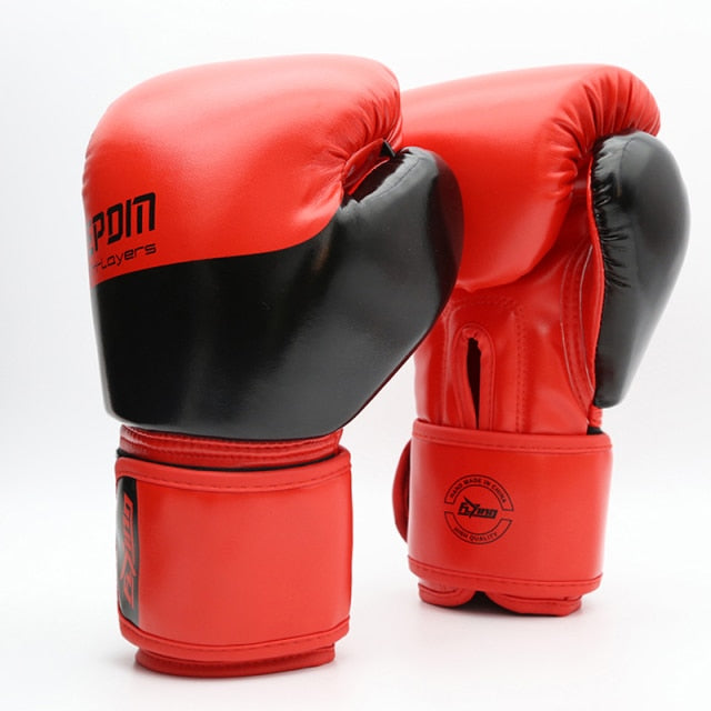 Pure Leather Boxing Training & Match Gloves