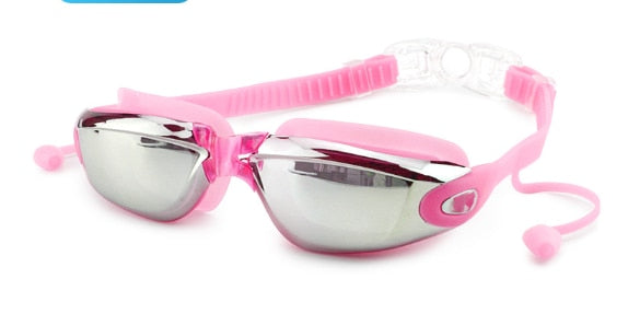 Professional Anti-Fog UV Adjustable Swimming Goggles